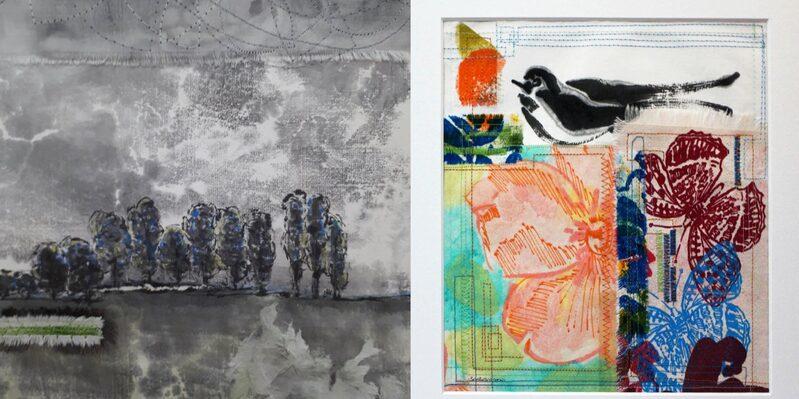 Exposition Voyage de l'encre, fil du paysage