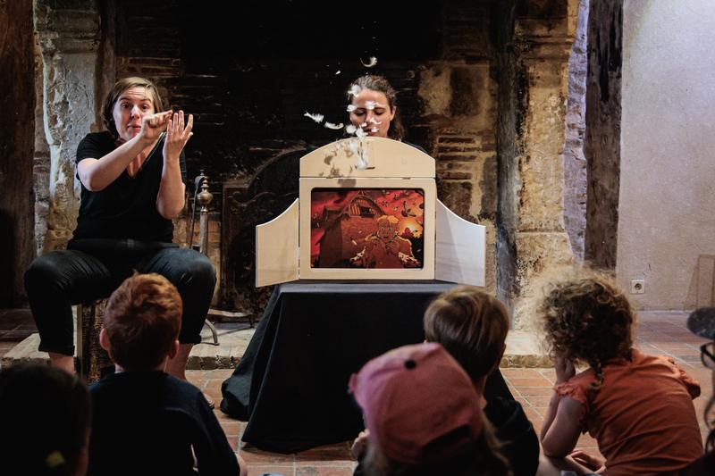 Les Étonnants Patrimoines : conte en kamishibaï "Le fils du talmelier"