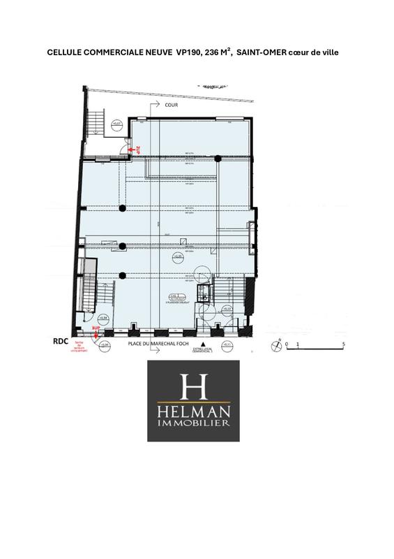 Local commercial - 236 m² - 1 pièce