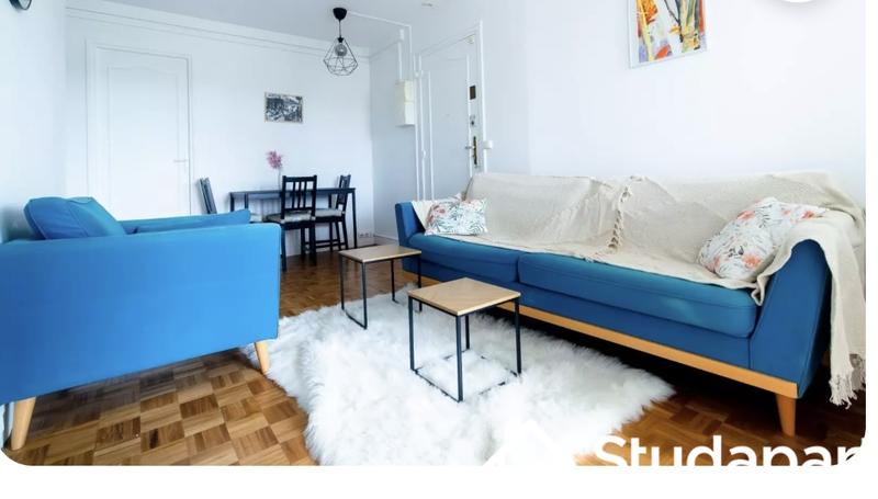 Chambre - 11 m² - 1 pièce