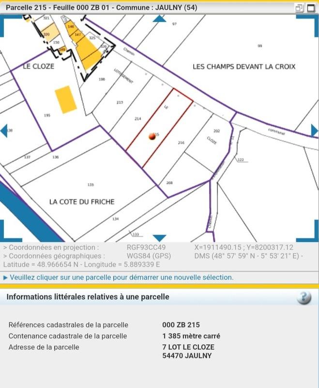Terrain constructible - 2 880 m²