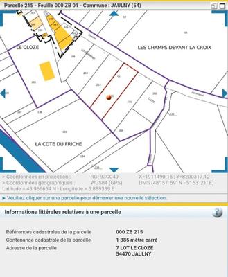 Terrain constructible - 2 880 m²