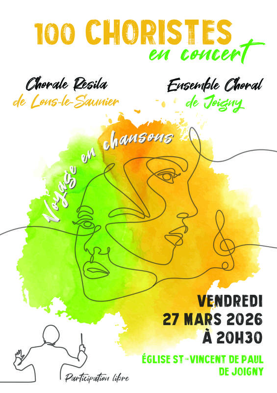 100 choristes pour un grand voyage musical à Joigny