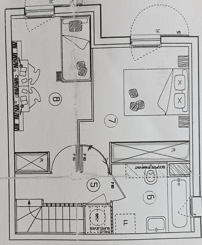 Appartement - 60 m² - 3 pièces