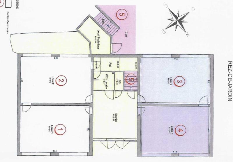 Local commercial - 173 m² - 4 pièces