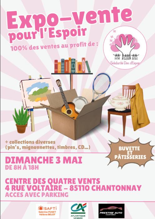 Expo-vente pour l'espoir