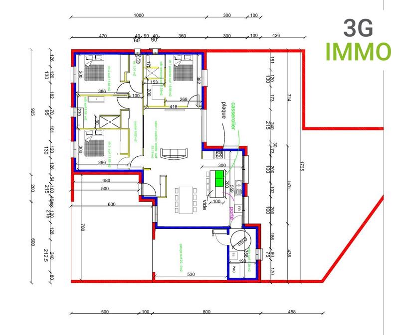 Maison contemporaine - 125 m² - 5 pièces
