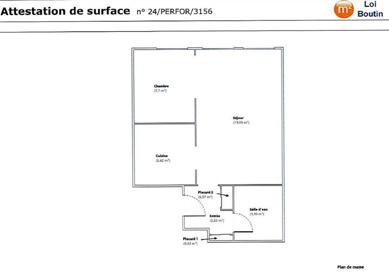 Appartement - 40 m² - 2 pièces