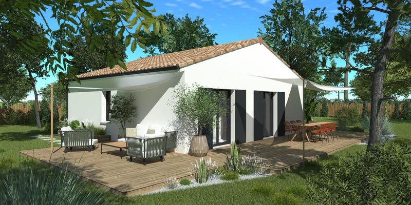 Maison - 60 m² - 3 pièces