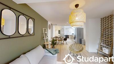 Chambre - 12 m² - 1 pièce