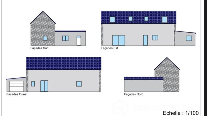 Maison - 130 m² - 3 pièces
