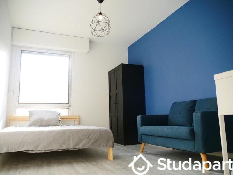 Chambre - 12 m² - 1 pièce