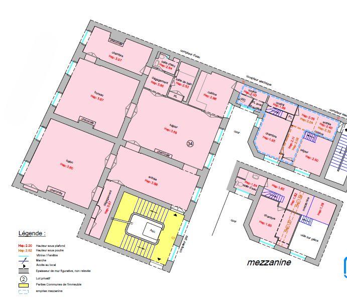 Appartement - 254 m² - 7 pièces