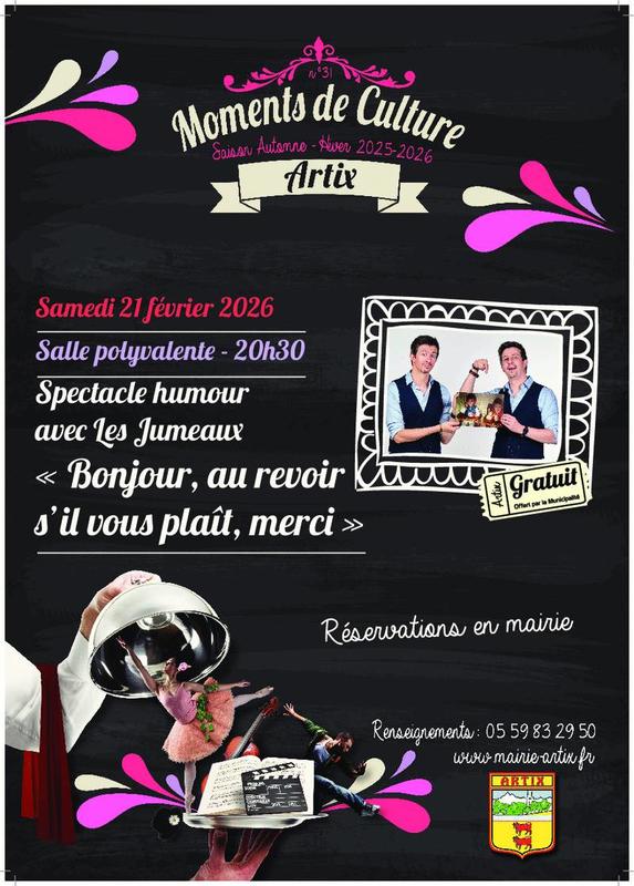 Spectacle : Bonjour, au revoir, s'il vous plaît, merci