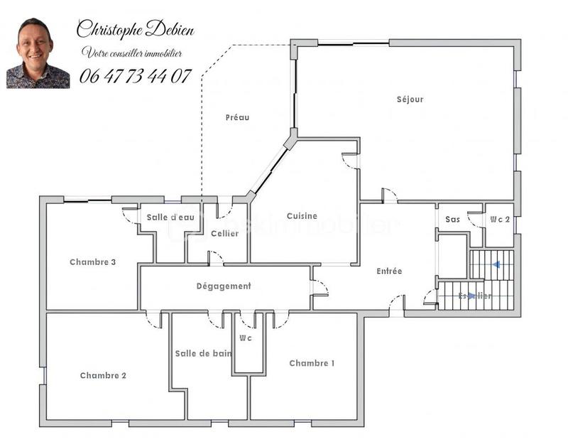 Maison traditionnelle - 207 m² - 7 pièces