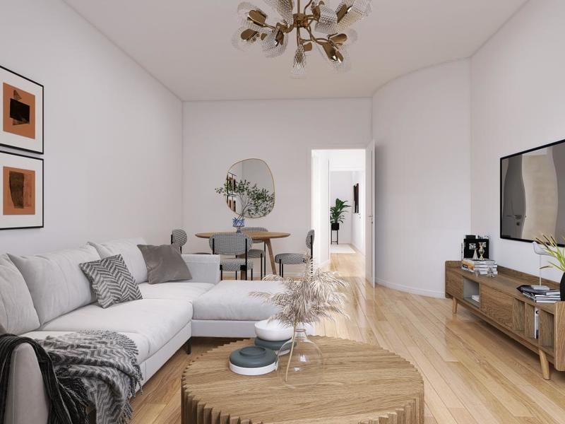 Appartement - 4 945 à 9 210 m² - 3 pièces