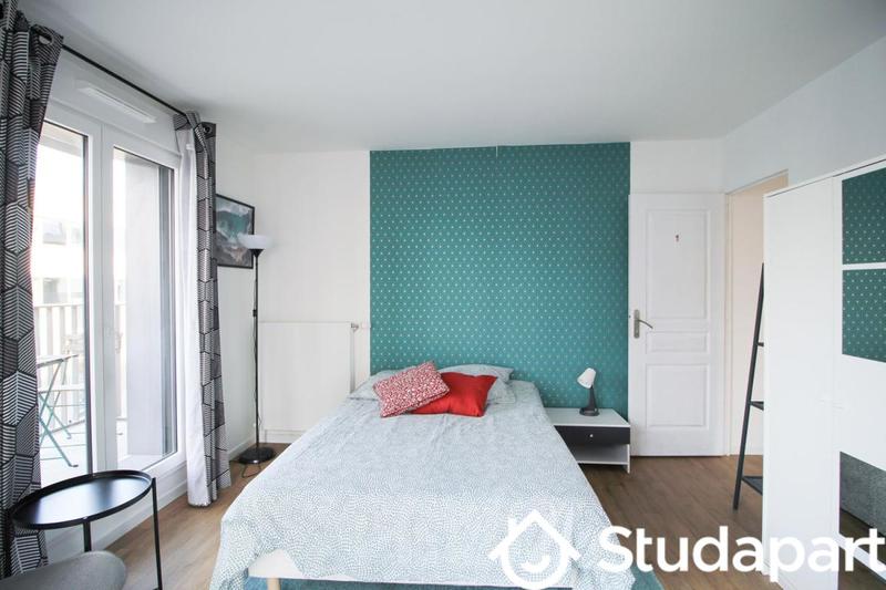 Chambre - 13 m² - 1 pièce
