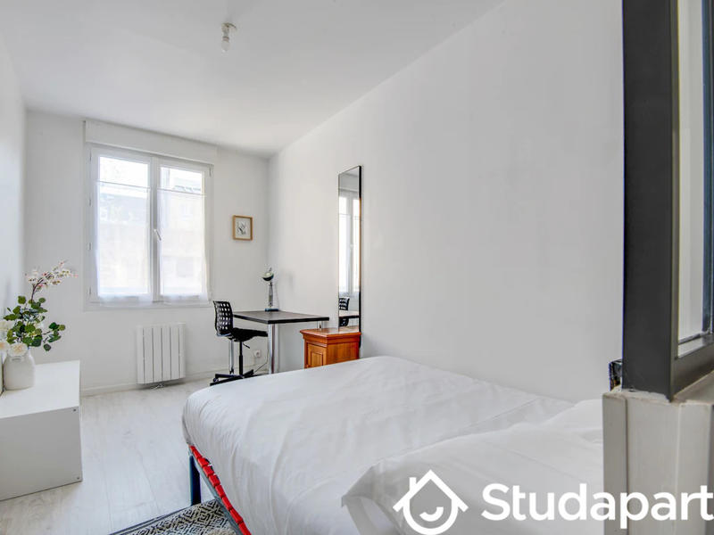 Chambre - 12 m² - 1 pièce