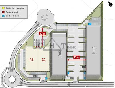 Entrepôt - 1 636 m²