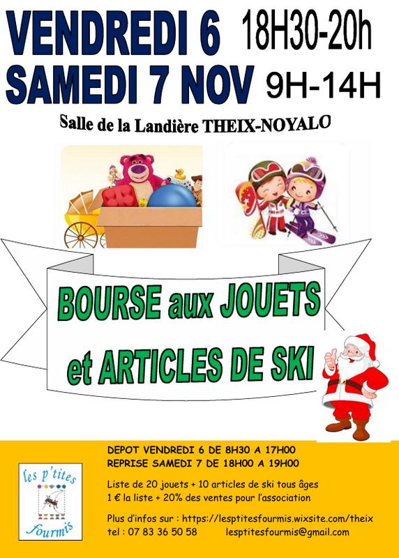 Bourse aux jouets et articles de ski tous âges
