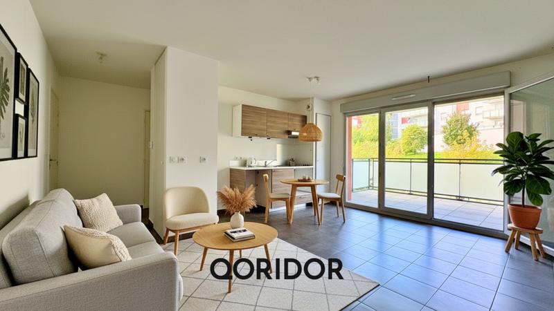 Appartement - 43 m² - 2 pièces