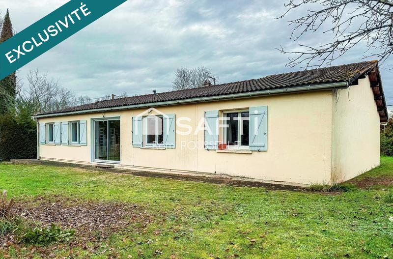 Maison - 116 m² - 4 pièces