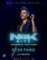 Nek - Nek Hits - European Tour