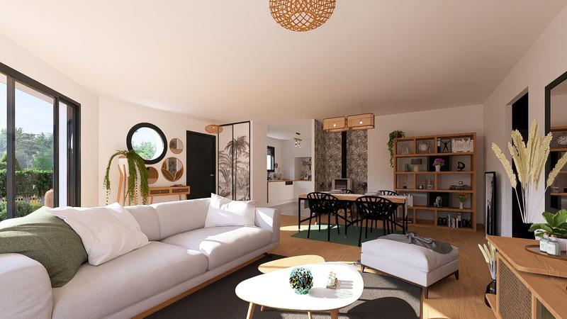 Maison - 92 m² - 4 pièces