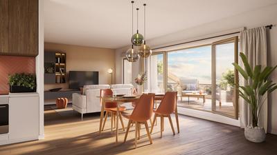 Appartement - 85 m² - 4 pièces