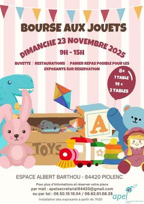 Bourse aux jouets