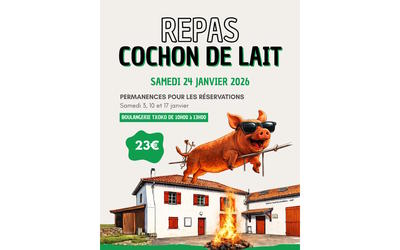 Course et repas cochon de lait d'Arrauntz