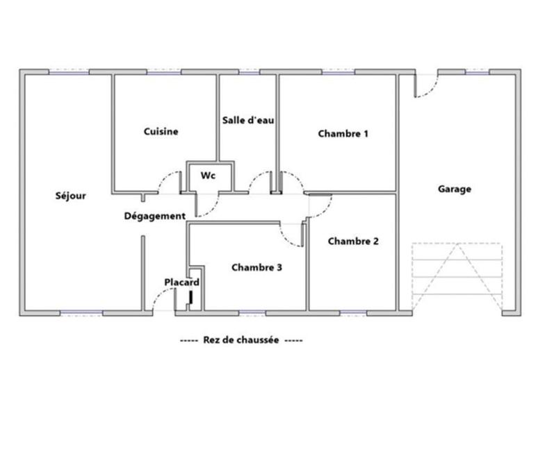 Maison - 88 m² - 4 pièces