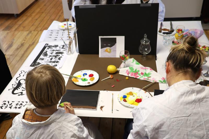 Visite-atelier famille "Nature morte aux bonbons"