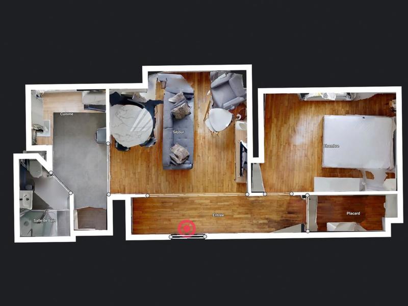 Appartement - 41 m² - 2 pièces