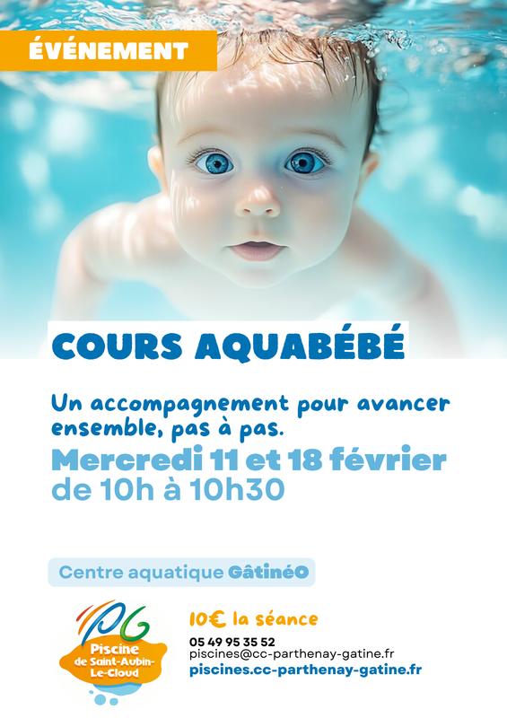 Cours bébés nageurs