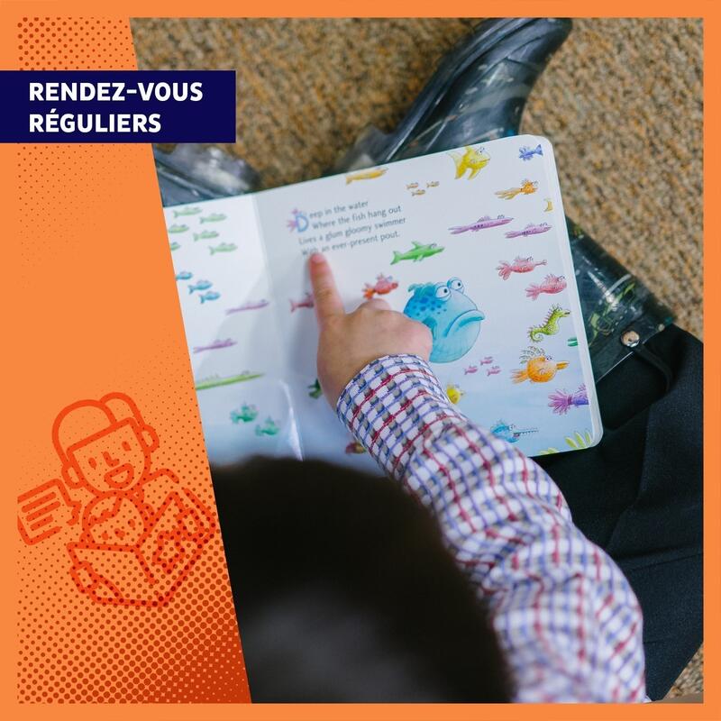 Des livres pour mon bébé à la médiathèque du Sablon