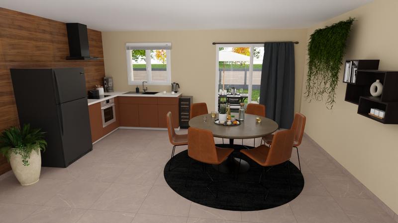 Maison - 88 m² - 5 pièces