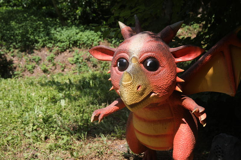 Un château tout feu tout flamme - le weekend des dragons !