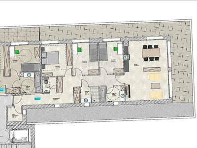 Appartement - 102 m² - 4 pièces