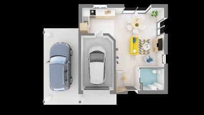 Maison - 90 m² - 4 pièces