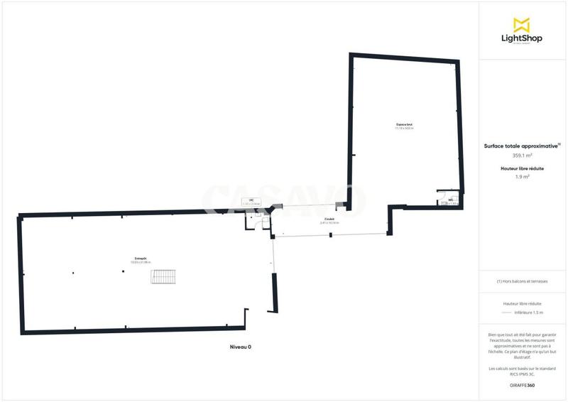 Local commercial - 683 m²