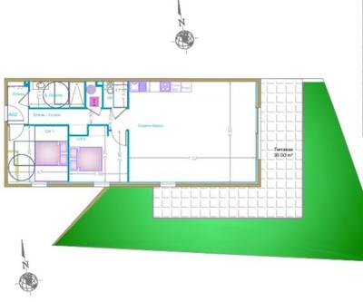 Appartement - 81 m² - 3 pièces