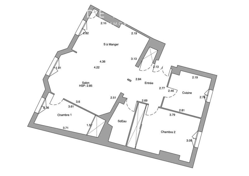 Appartement - 68 m² - 4 pièces