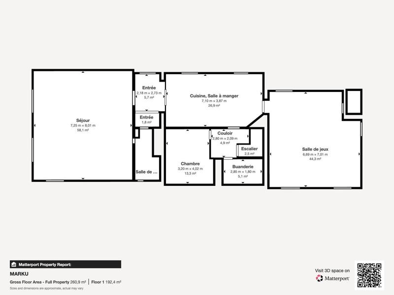 Maison - 205 m² - 6 pièces