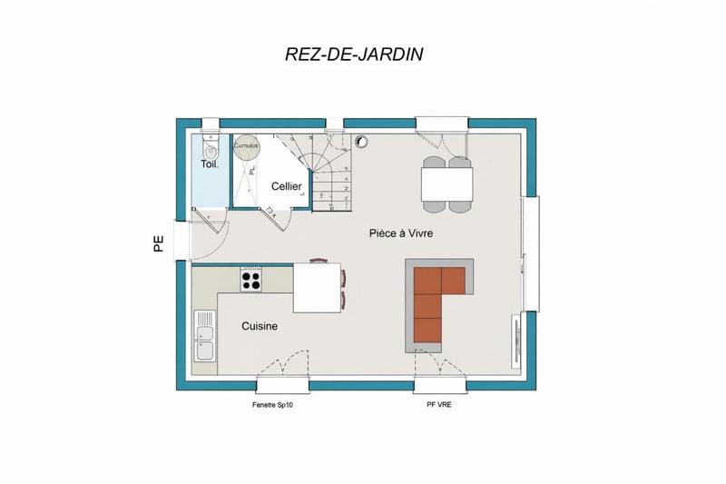 Villa - 122 m² - 4 pièces