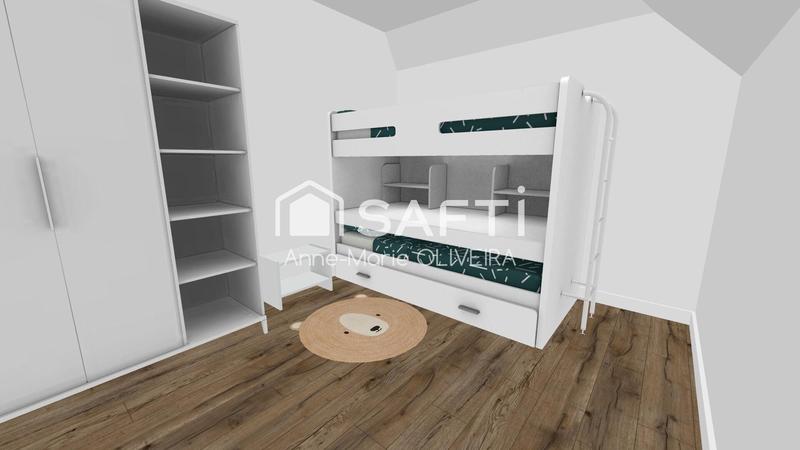 Maison - 85 m² - 3 pièces