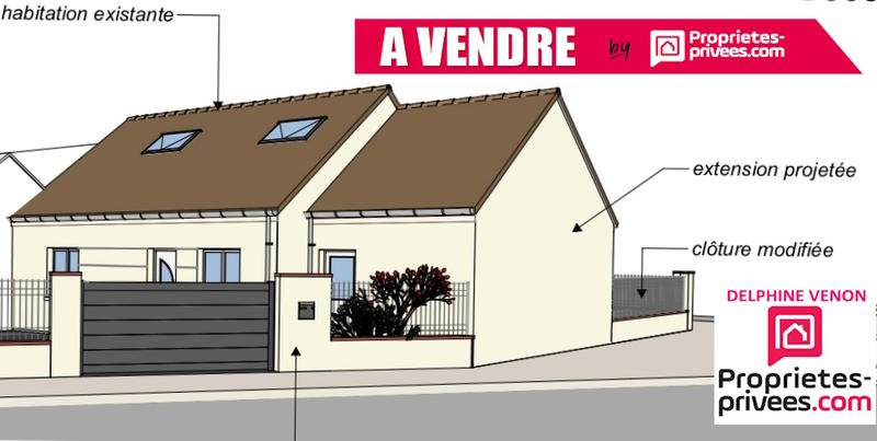 Maison - 115 m² - 4 pièces