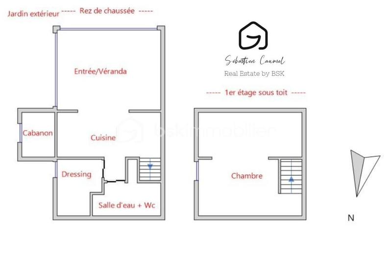 Villa - 44 m² - 3 pièces
