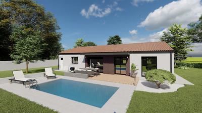 Maison - 104 m² - 6 pièces