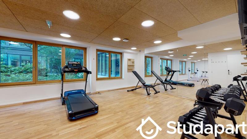 Chambre - 14 m² - 1 pièce